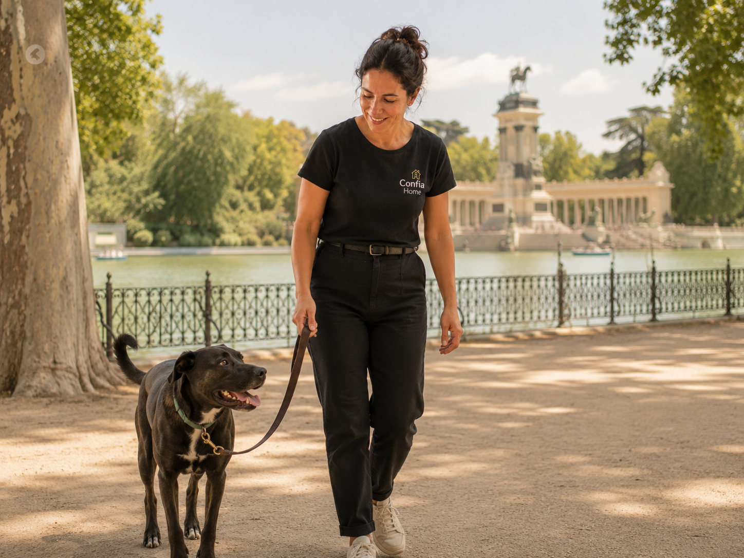 Promenade de chiens avec Confia Home à Madrid
