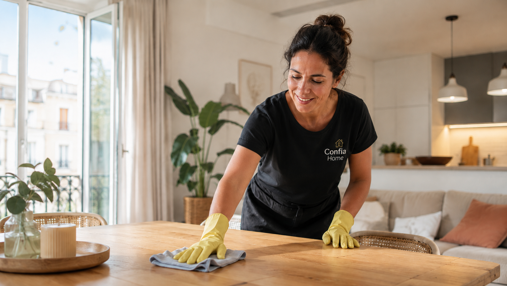 Service de ménage à domicile Confia Home à Madrid